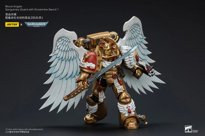 Blood Angels Sanguinary Guard with Encarmine Sword 1
