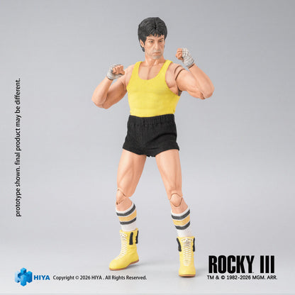 HIYA TOYS Exquisite Super Series Rocky III Rocky Balboa 1/12 Scale Action Figure