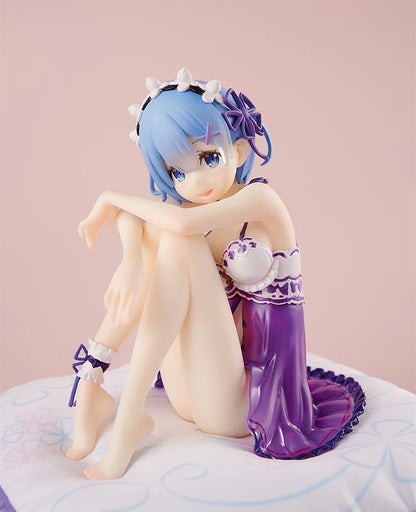 KADOKAWA Rem Birthday Purple Lingerie Scale Figure