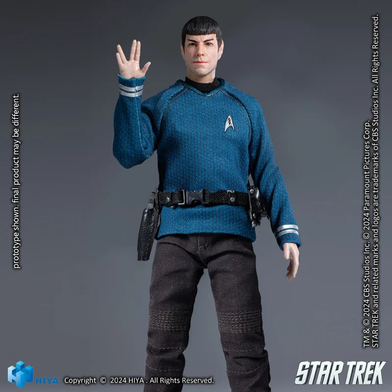 Hiya Toys Exquisite Super Series 1/12 Scale Star Trek 2009 Spock Action Figure