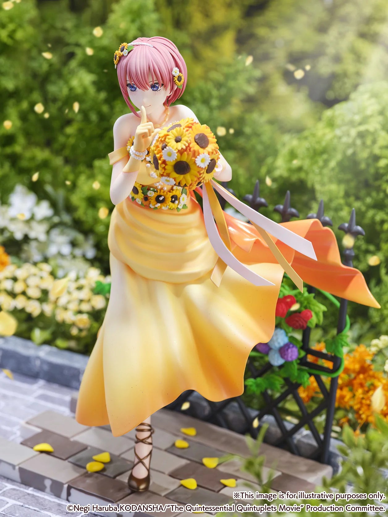 eStream Ichika Nakano Floral Dress Scale Figure