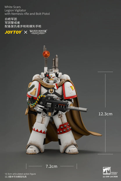 White Scars Legion Vigilator with Nemesis rifle and Bolt Pistol