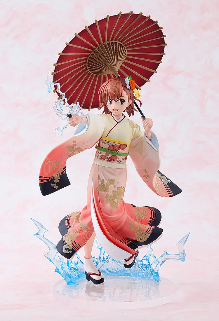 KADOKAWA Mikoto Misaka Furisode Kimono Scale Figure