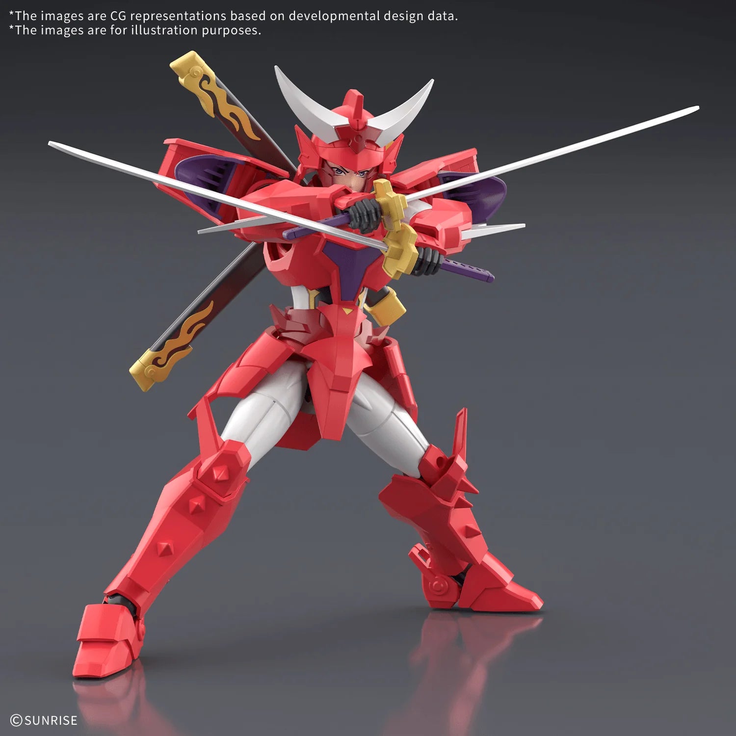 30MF Yoroi-Shinden Samurai Troopers(Ronin Warriors) Gai of the Heat