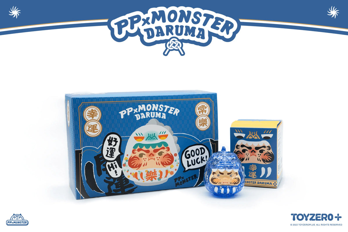 PP X MONSTER Daruma Guardian Blind Box (Box of 6)