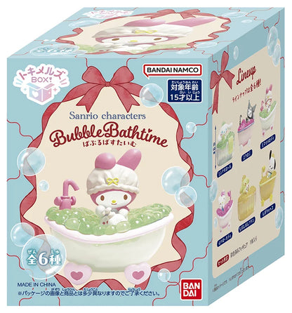 Bandai Tokimelz BOX Sanrio Bubble Bath Blind Box Figure (Box of 6)