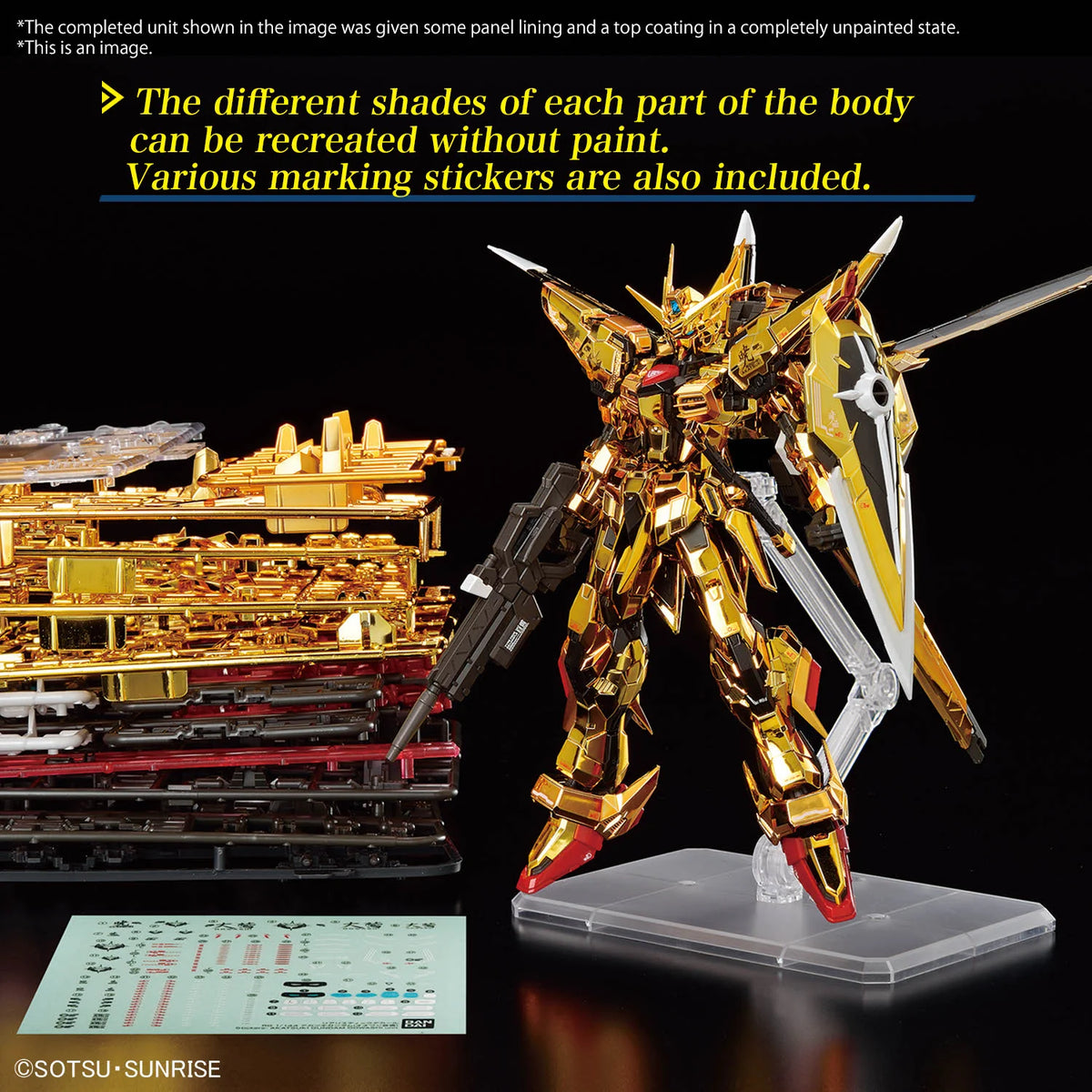 RG 1/144 Akatsuki Gundam Oowashi Unit Model Kit