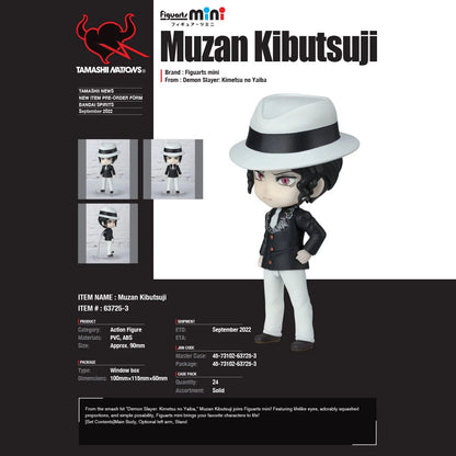 Tamashii Nations Figuarts Mini Muzan Kibutsuji Action Figure