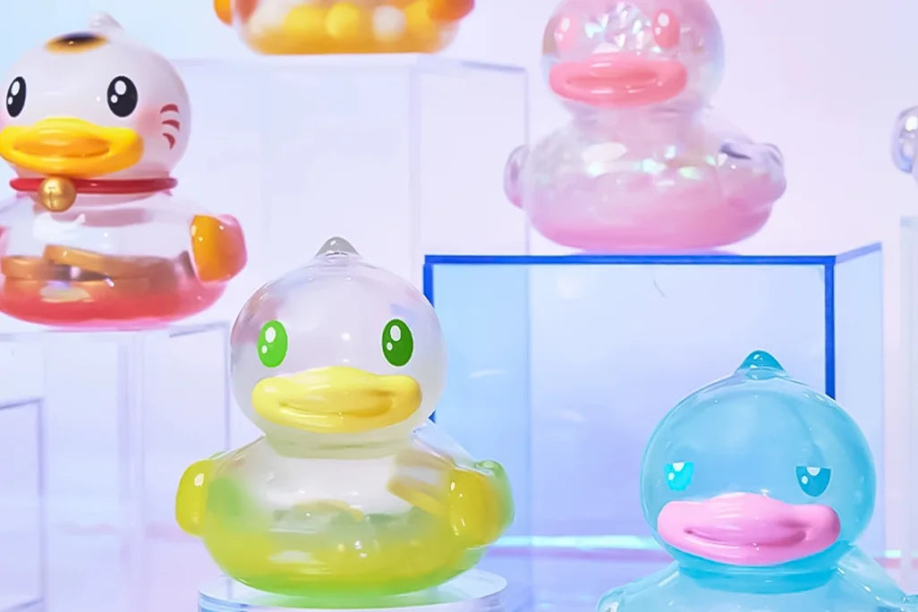 B.Duck Dopamine Holiday Collectible Figures Set of 8