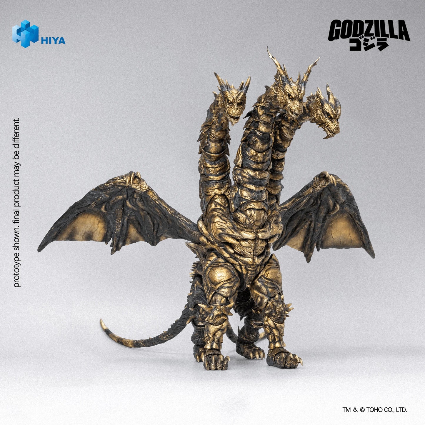 Hiya Toys Exquisite Basic Series Keizer Ghidorah Action Figure – Godzilla Final Wars 2004
