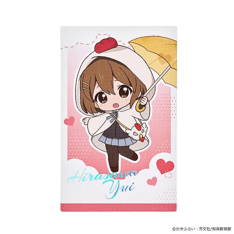 K-ON! Fluffy Rain Series Collectible Instant Photo-Style Card (2 Piece Set)