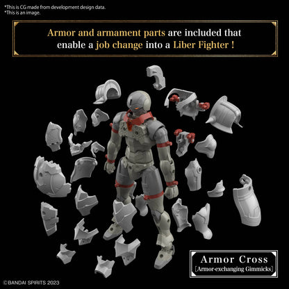 Bandai Spirits 30 Minutes Fantasy Liber Warrior Model Kit