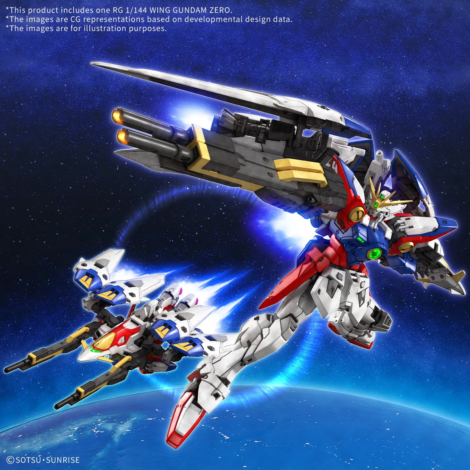 RG 1/144 XXXG-00W0 Wing Gundam Zero Model Kit