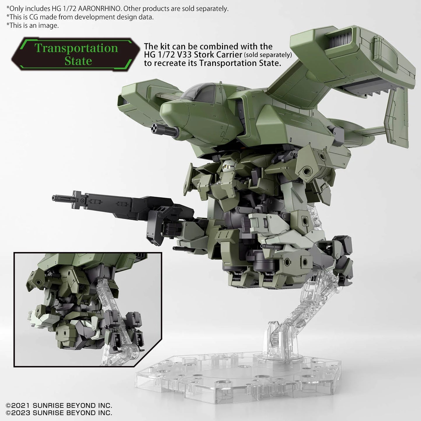 HG 1/72 AARONRHINO