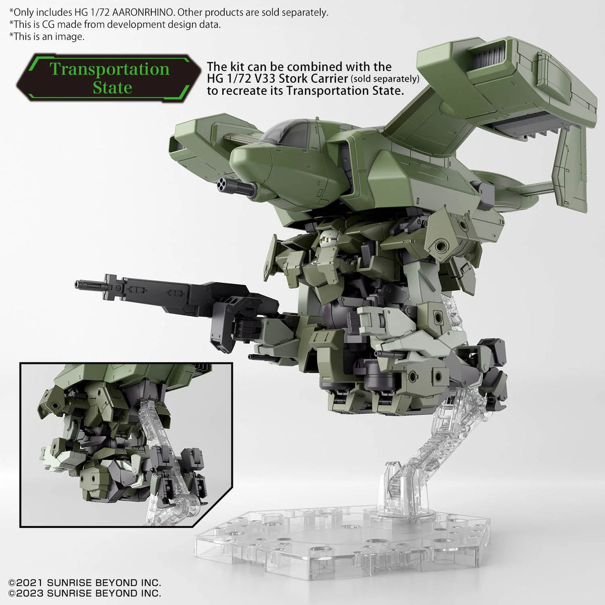 HG 1/72 AARONRHINO