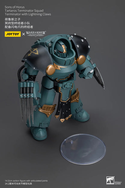 JoyToy Sons Of Horus Tartaros Terminator Action Figure with Lightning Claws