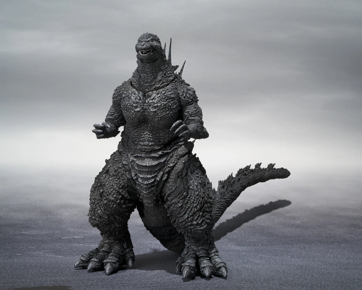 TAMASHII NATIONS S.H. MonsterArts Godzilla Minus One Monochrome Action Figure