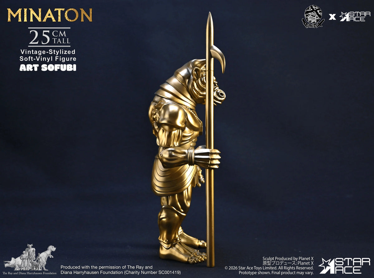 Minaton Vintage-Stylized Soft-vinyl Figure