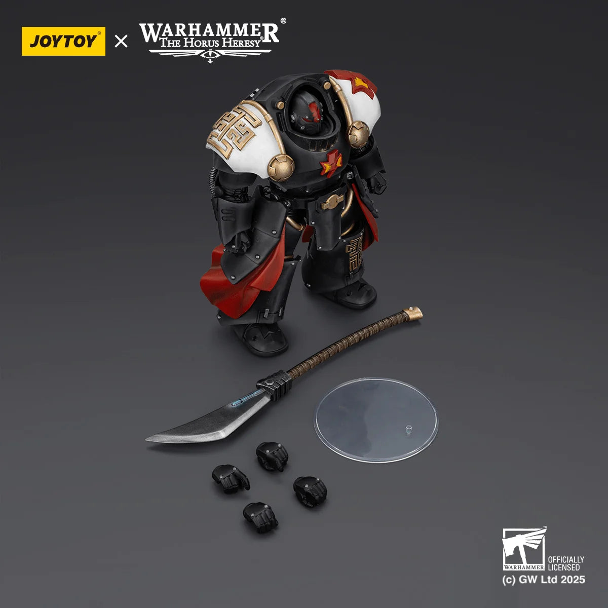 White Scars Ebon Keshig Terminator 2 with Power Glaive