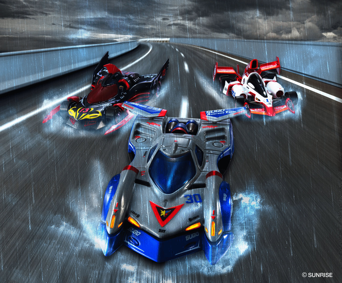 MegaHouse Cyber Formula Collection Heritage Edition 3-Pack Model Set