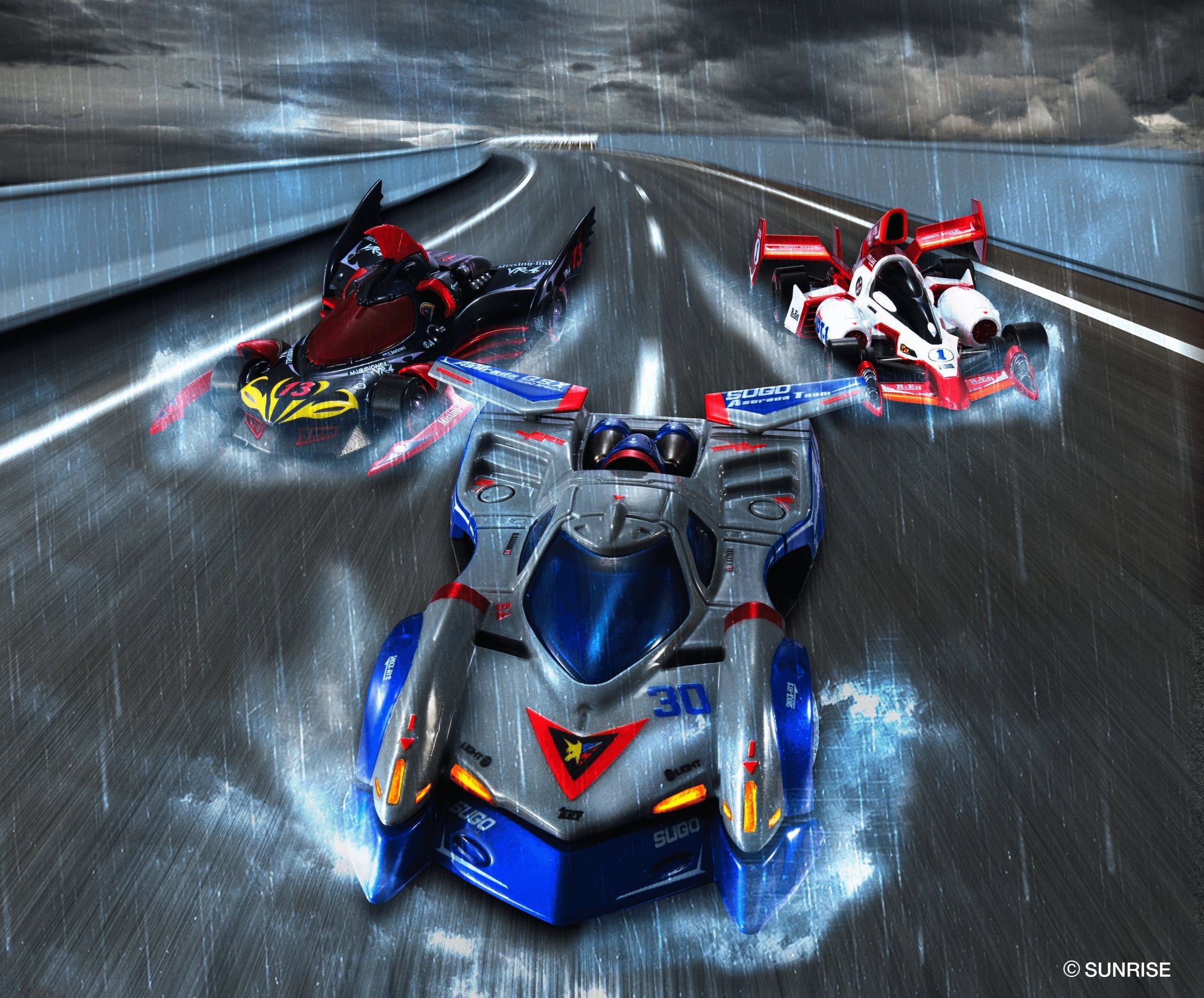 MegaHouse Cyber Formula Collection Heritage Edition 3-Pack Model Set