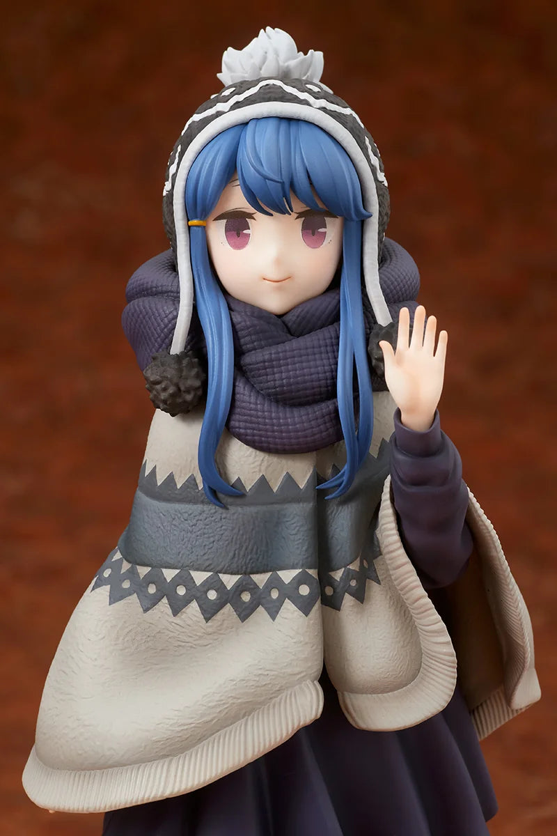 Hobby Stock Laid-Back Camp Rin Shima 1/7 Scale Figure Lake Shibire Camping Ver.
