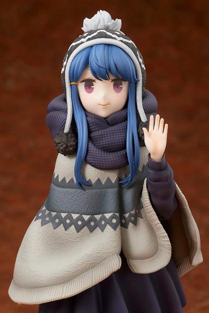 Hobby Stock Laid-Back Camp Rin Shima 1/7 Scale Figure Lake Shibire Camping Ver.