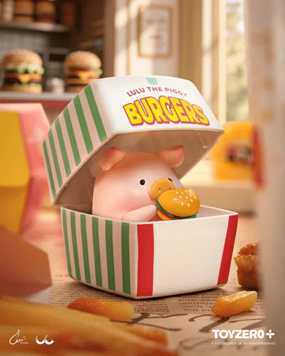 LuLu the Piggy -Burger Express Movable Series (Box of 4)