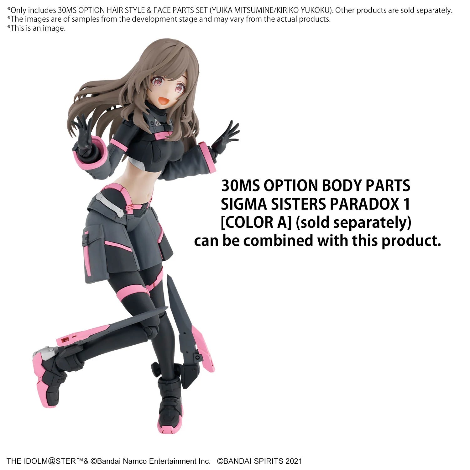 30MS OPTION HAIR STYLE & FACE PARTS SET (YUIKA MITSUMINE/KIRIKO YUKOKU)
