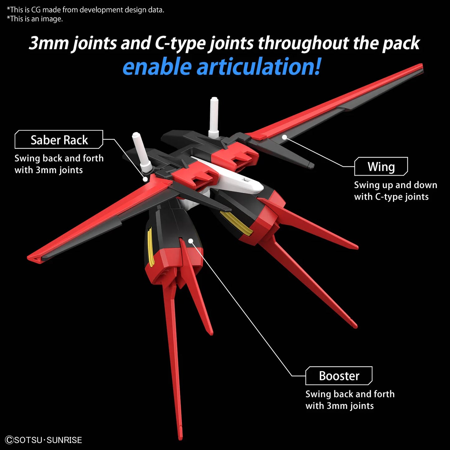 Gundam SEED Aile Striker Option Parts Set 01