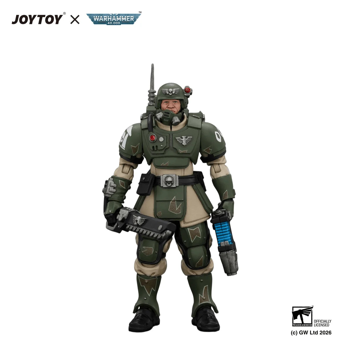 Astra Militarum Kasrkin 1 with Chainsword and Plasma Pistol