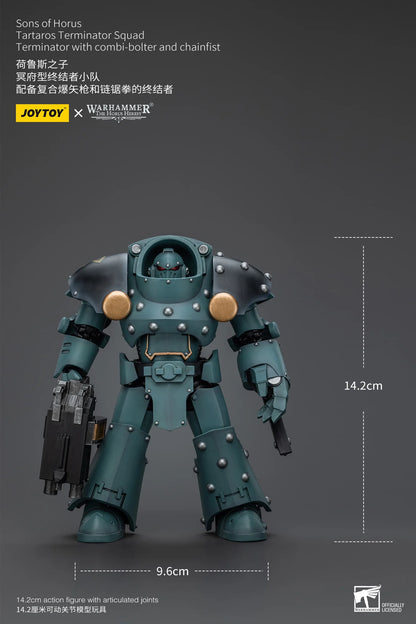 JOYTOY Warhammer 40K Sons of Horus Tartaros Terminator Action Figure