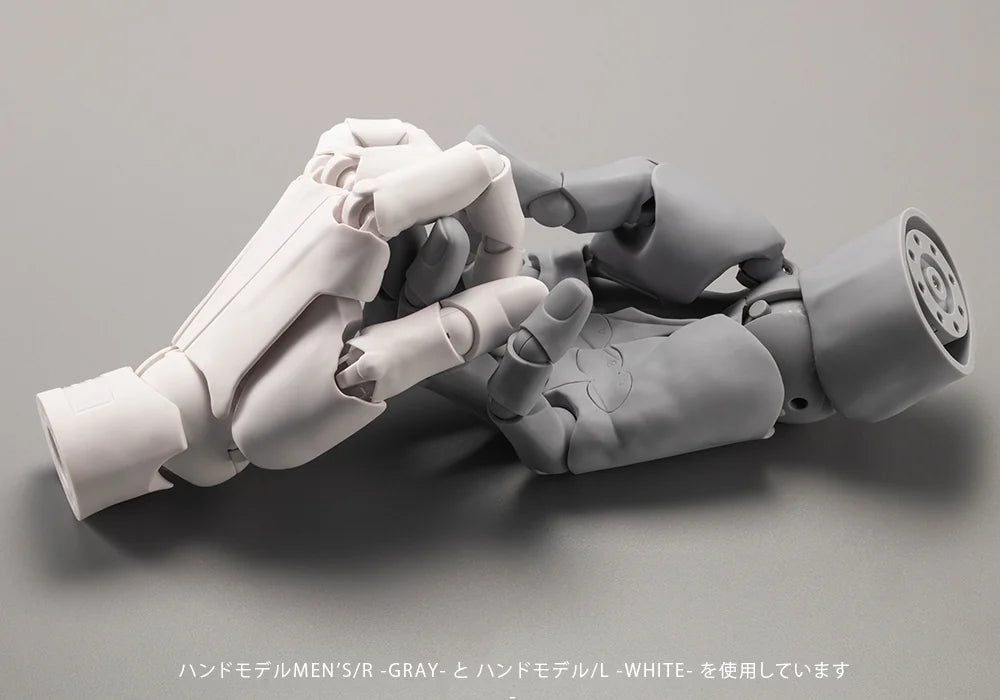 Kotobukiya Artist Support Item Men's Hand Model Right White