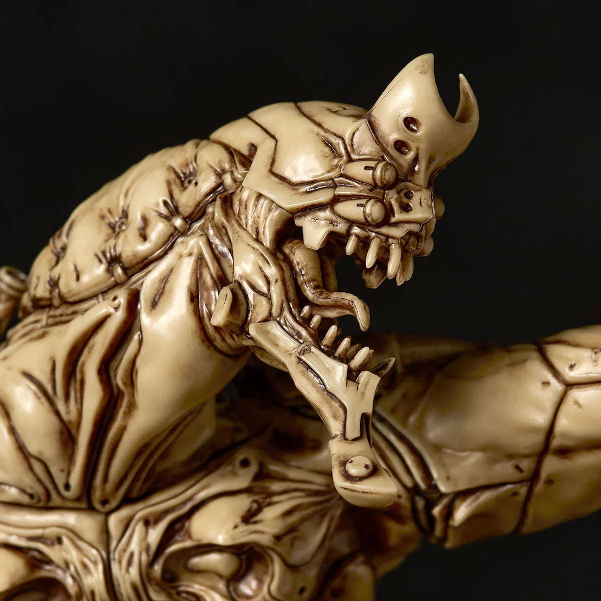 SCULPTURE WORKS Evangelion Unit 2 Beast Transformation 2nd Form The Beast Geofront Blood Battle Beige Color Ver.