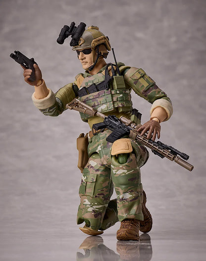 figma Little Armory Special Forces Member 1/12 Scale Action Figure