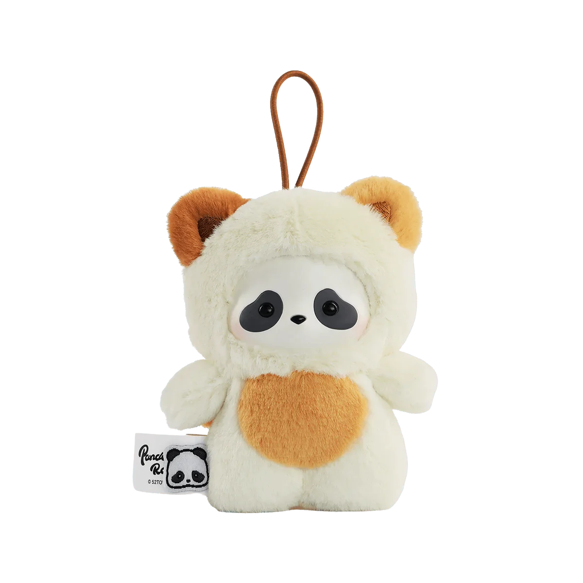Panda Roll The Zoo In Hands Series Plush Keychain (Box of 6)