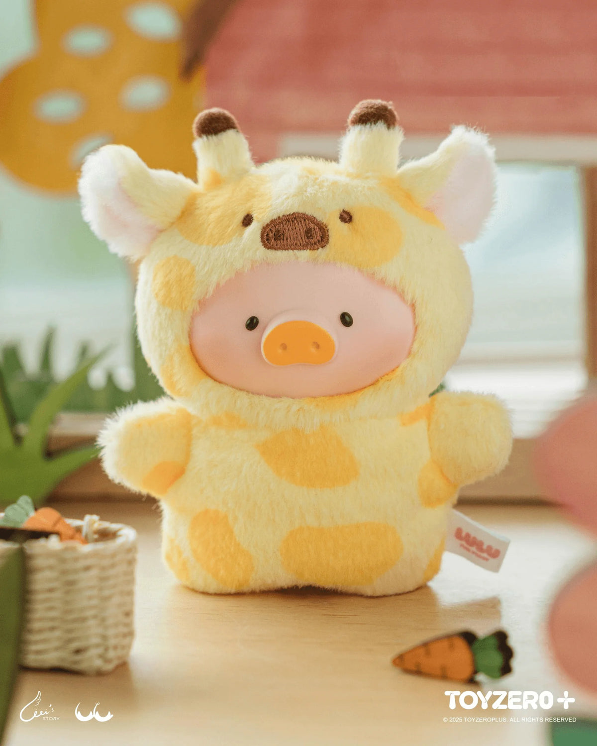 LuLu the Piggy Animal Party - Puppet Show PVC Face Plush Keychain (Blindbox) (Box of 6)