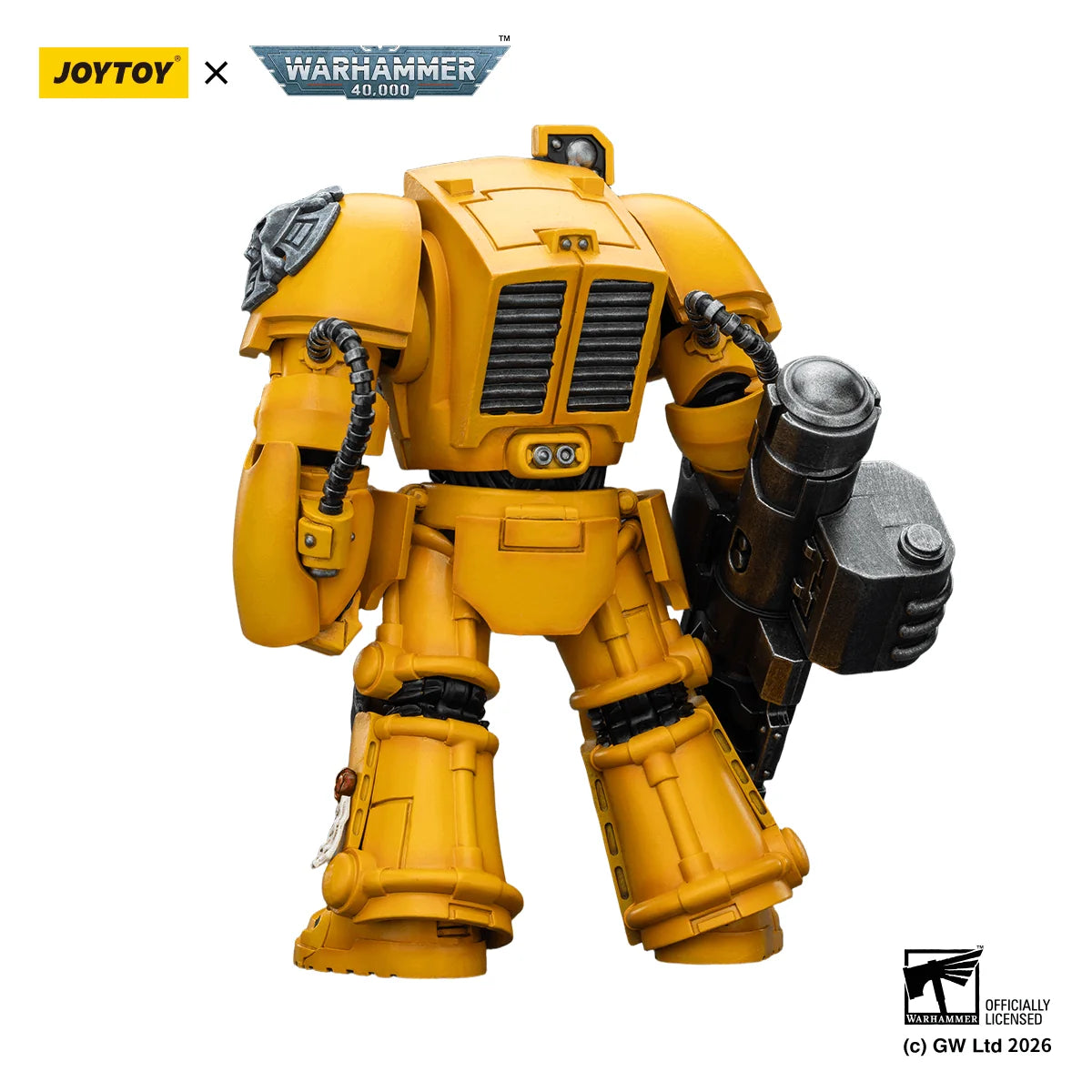 Imperial Fists Terminator 3 with Power Fist and Assault Cannon