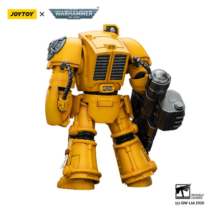 Imperial Fists Terminator 3 with Power Fist and Assault Cannon