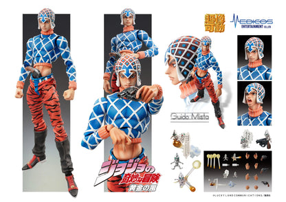 Medicos Entertainment JoJo's Bizarre Adventure Guido Mista & S·P Articulated Action Figure