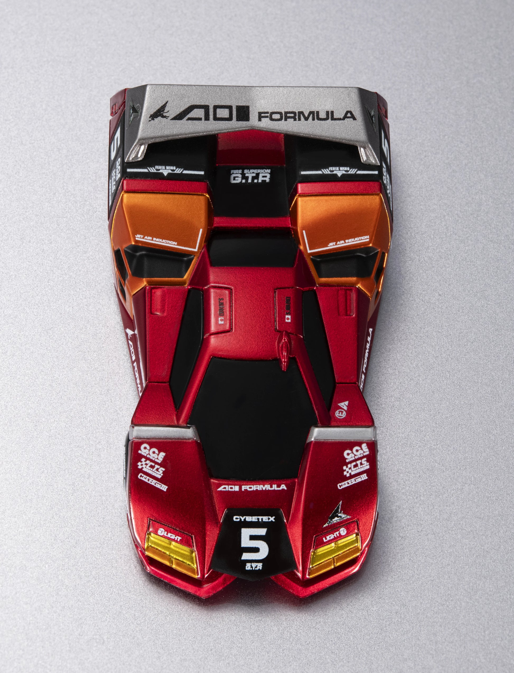 MegaHouse Cyber Formula Collection Future GPX Cyber Formula FIRE SUPERION G.T.R Racing Machine Model