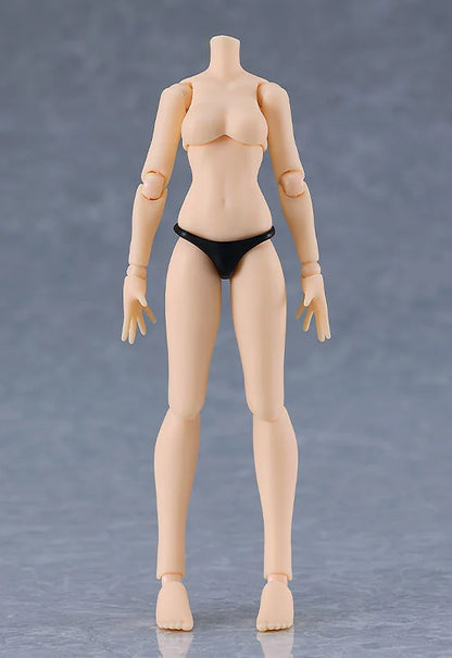 figma Female Body (Mika) with Mini Skirt Chinese Dress Outfit (Black)