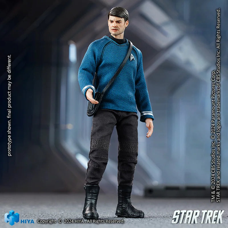 HIYA TOYS Exquisite Super Series 1/12 Dr. McCoy Action Figure Star Trek 2009