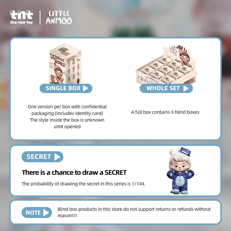 ANMOO Imperfect World Series Blind Box Collectible Figures