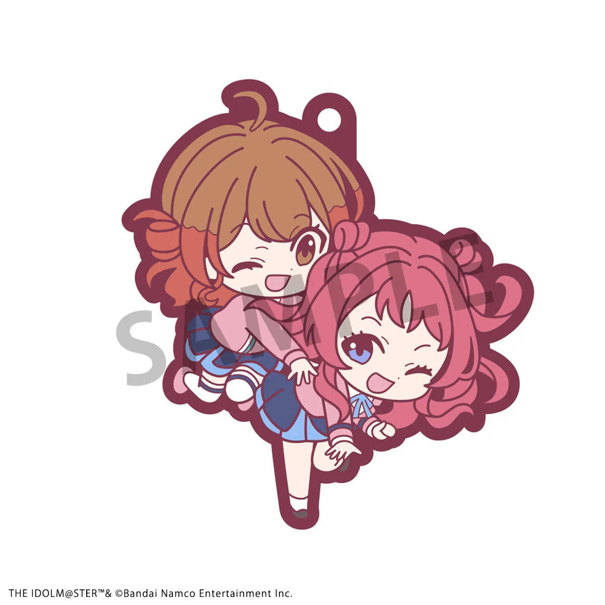 Rubber Mascot Buddycolle Gakuen IDOLM＠STER (6pc per box)