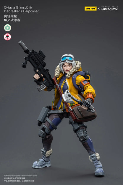 JOYTOY Original Series Oktavia Grimsdottir Icebreaker's Harpooner Action Figure