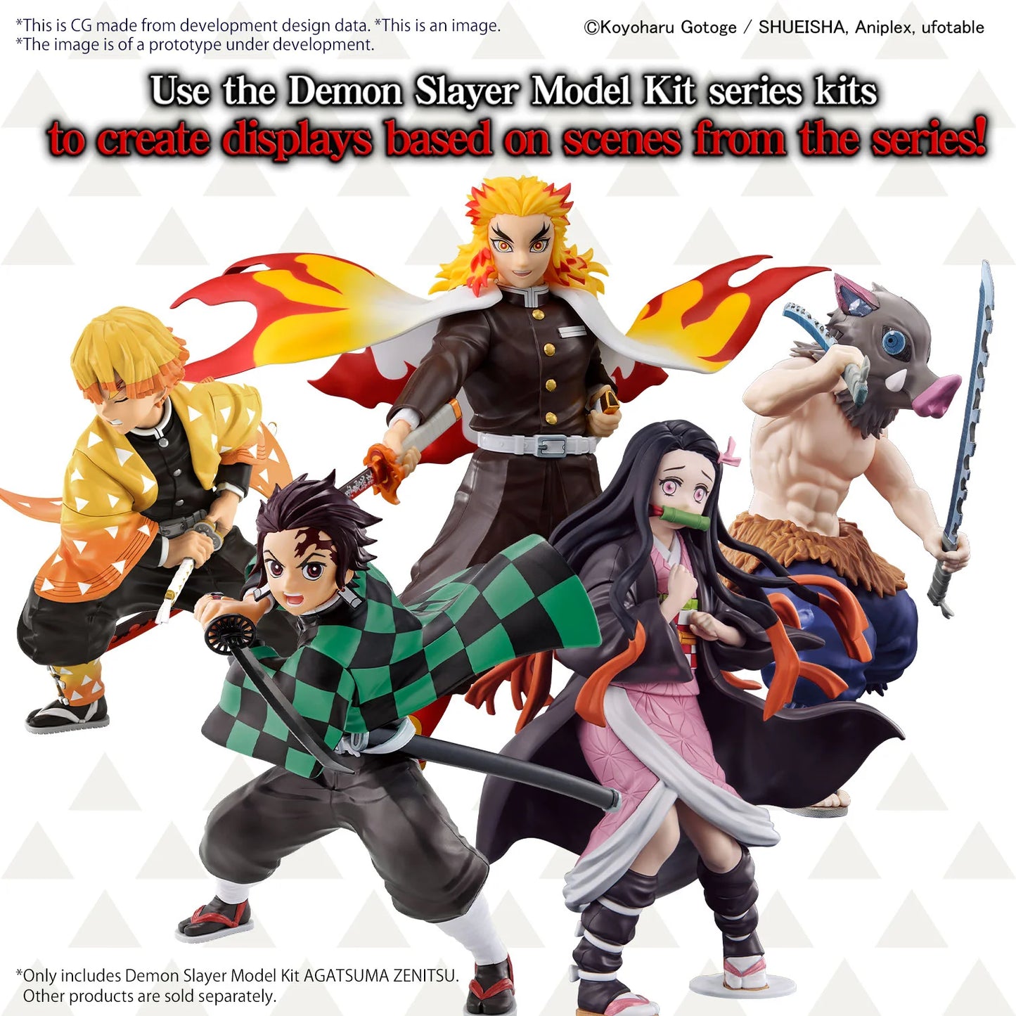Demon Slayer Model Kit AGATSUMA ZENITSU