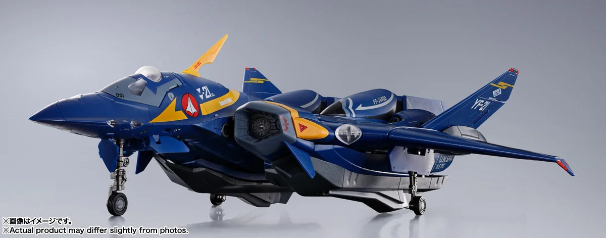 Tamashii Nations Soul of Chogokin YF-21 Macross Plus DX Transformable Action Figure