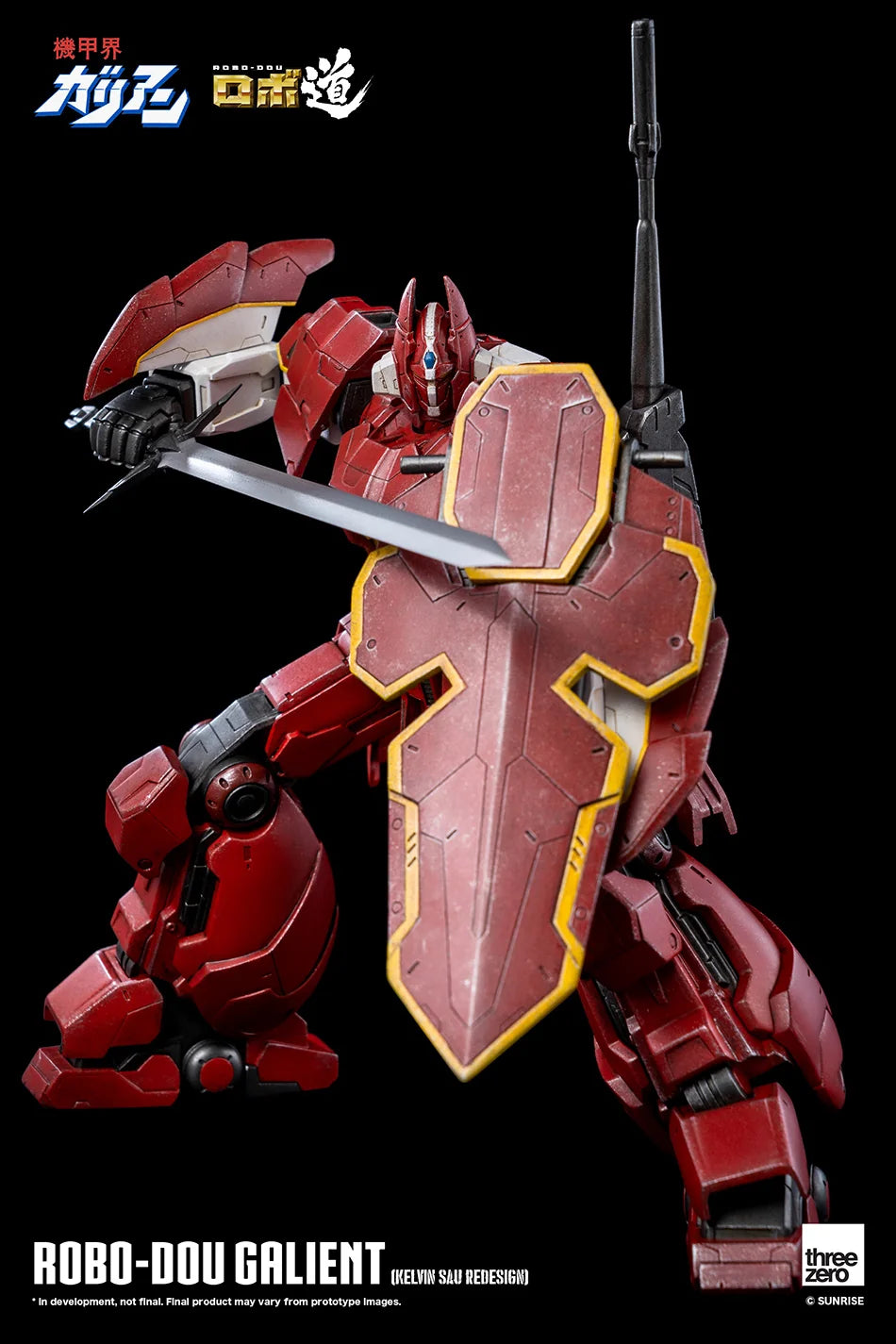Threezero ROBO-DOU Galient Kelvin Sau Redesign Articulated Figure