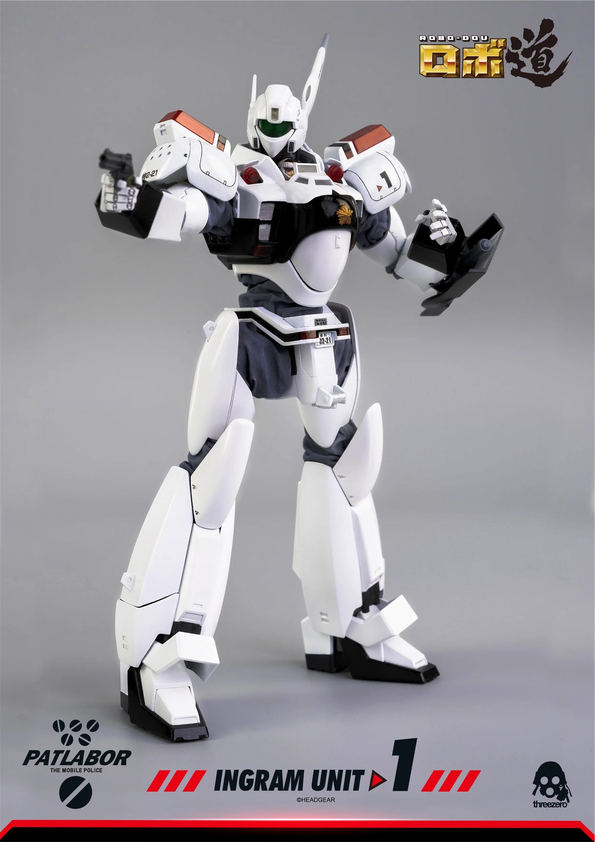 threezero ROBO-DOU Ingram Unit 1 Collectible Figure